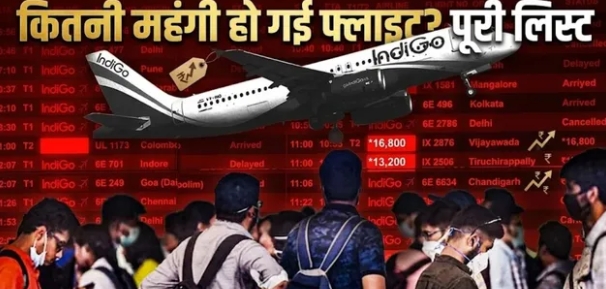 IndiGo का बड़ा झटका! ₹10000 तक महंगी हो गई आपकी फ्लाइट, 2 अप्रैल से हर टिकट पर लगेगा एक्स्ट्रा चार्ज